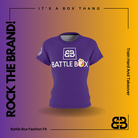 Battle Box Puprle Women's T-Shirt -1A