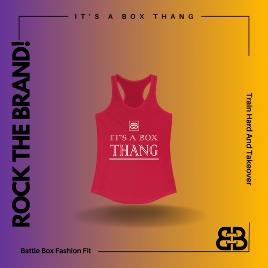 Battle Box Racerback Tank - BB Thang