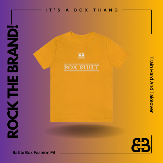 Battle Box Unisex Jersey Short Sleeve Tee - BB-Built