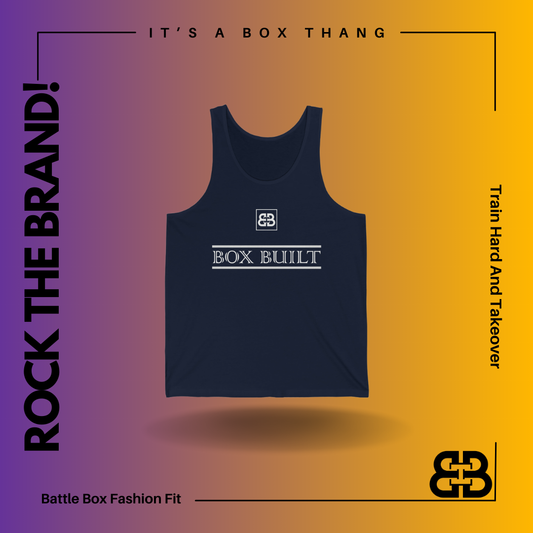 Battle Box Unisex Jersey Tank BB-Built