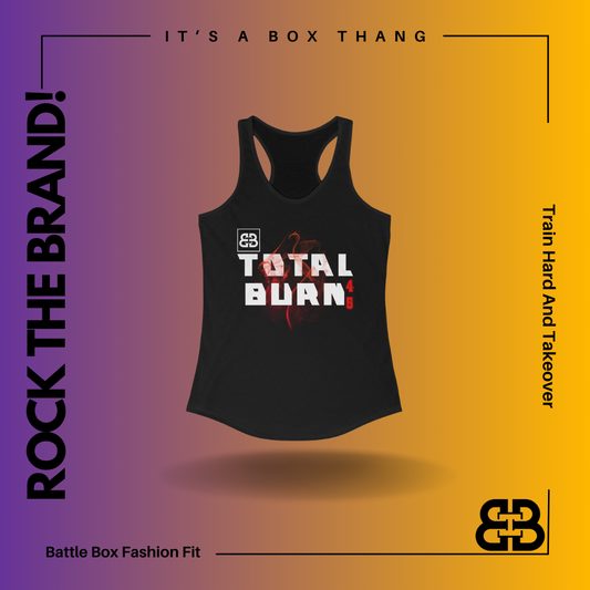 Battle Box Women's 45 Racerback Tank