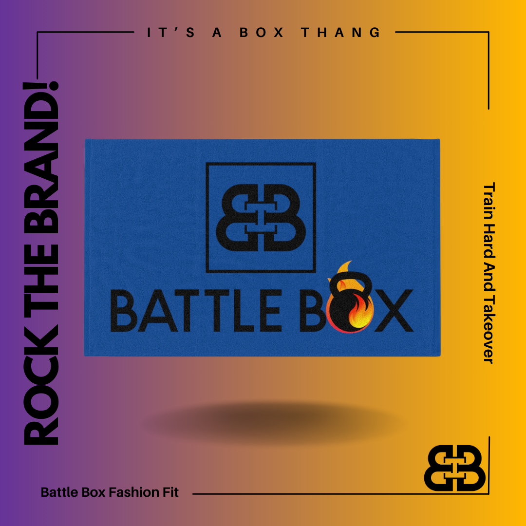 Battle Box Blue Rally Towel