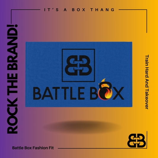 Battle Box Blue Rally Towel