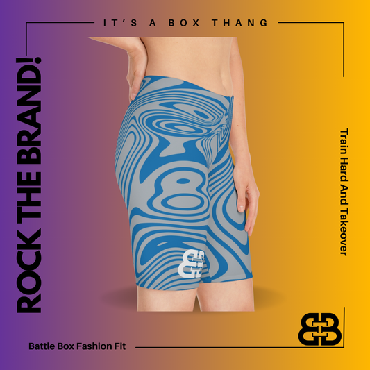 Battle Box Women's Swirl Bike Shorts