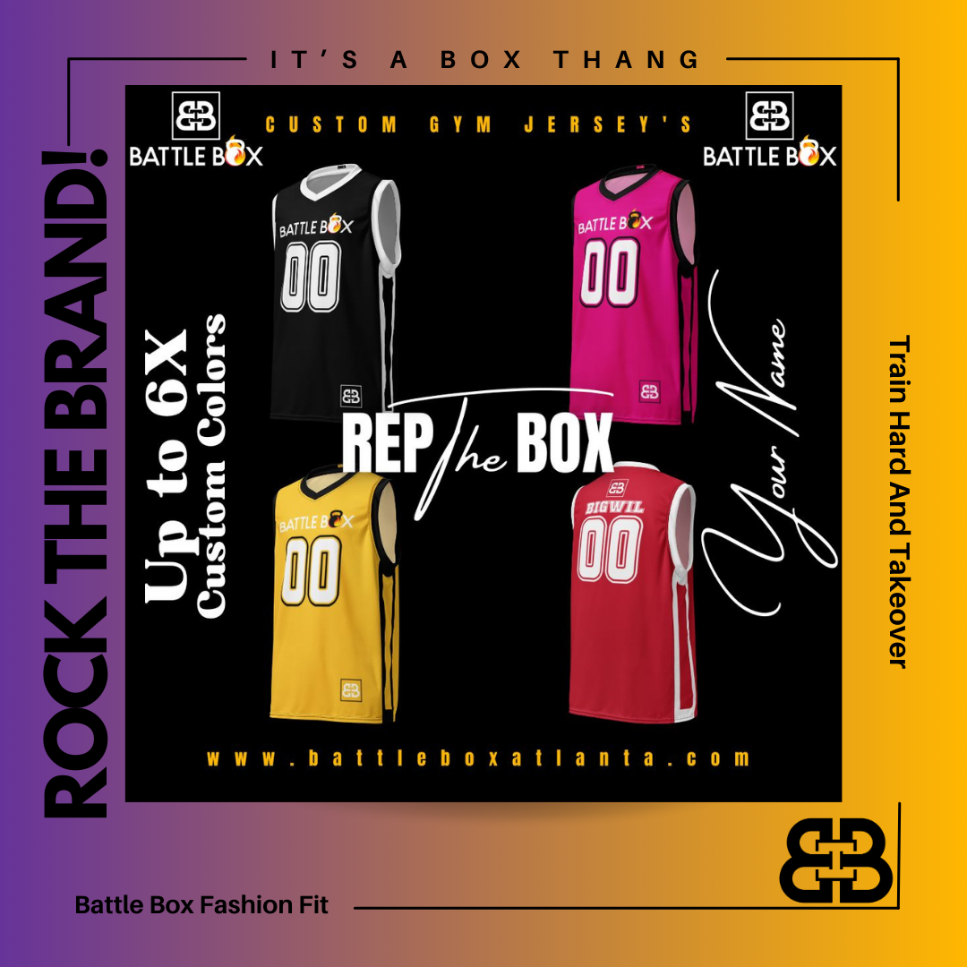 Battle Box Life Custom Unisex Gym Jersey