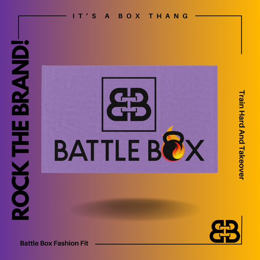 Battle Box Purple Rally Towel