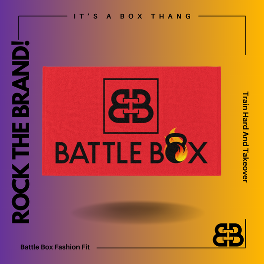 Battle Box Red Rally Towel