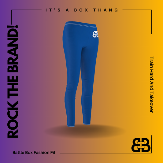 Battle Box Women's Navy Casual Leggings