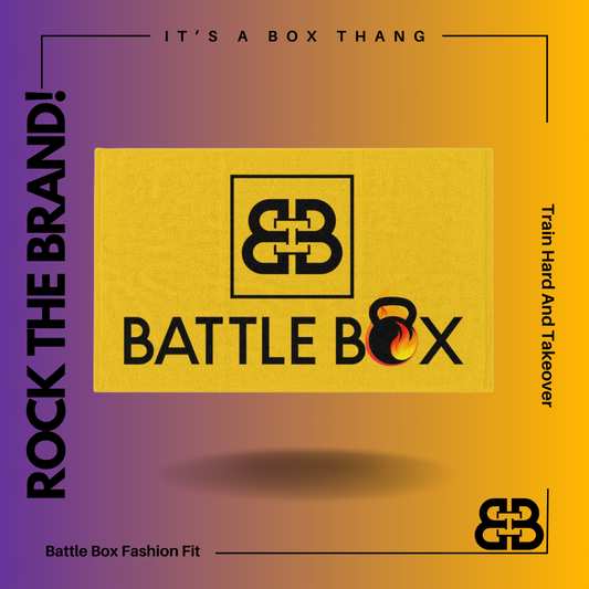 Battle Box Yellow Rally Towel