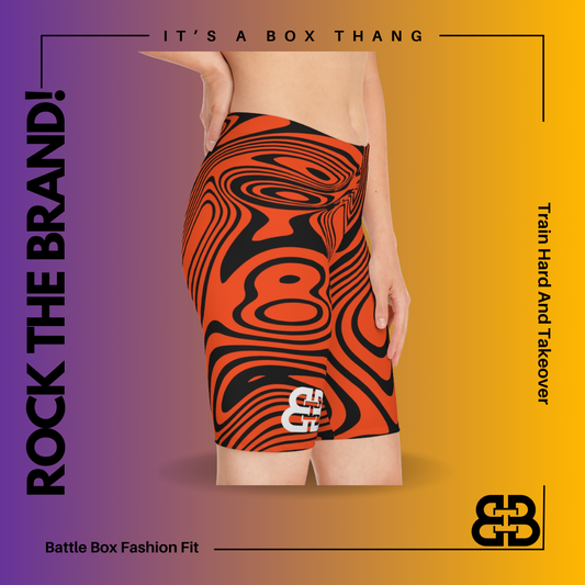 Battle Box Women's Swirl Bike Shorts