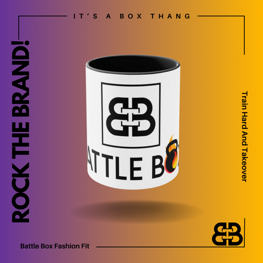 Battle Box Accent Coffee Mug, 11oz
