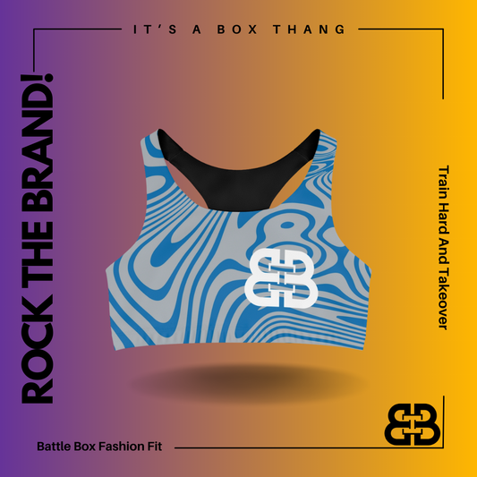 Battle Box BB Seamless Swirl Sports Bra -7A