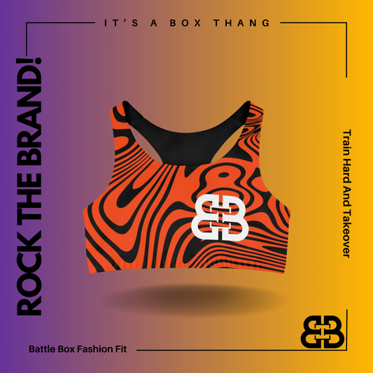 Battle Box BB Seamless Swirl Sports Bra -7A