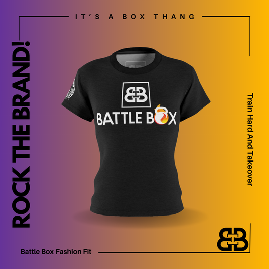 Battle Box Black White Women's T-Shirt -1A