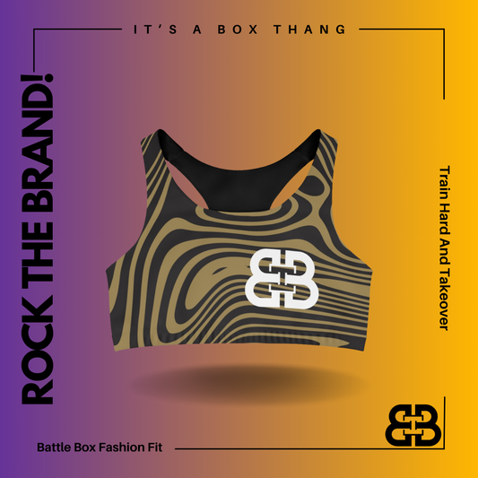 Battle Box BB Seamless Swirl Sports Bra -7A