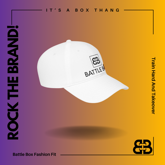 Battle Box Unisex Low Profile Hat Black Logo