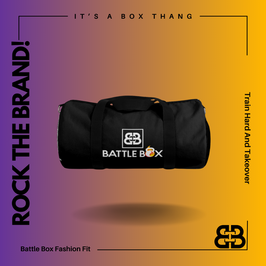 Battle Box Black Gym Duffel Bag -1A