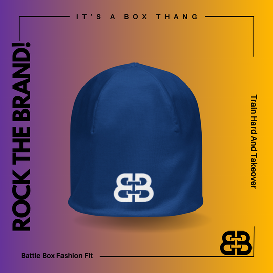 Battle Box Cerulean Unisex Beanie