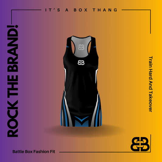 Battle Box Jet Tunic Racerback Top-CB