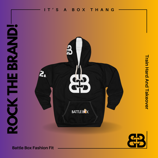 Battle Box Black Unisex Pullover Hoodie