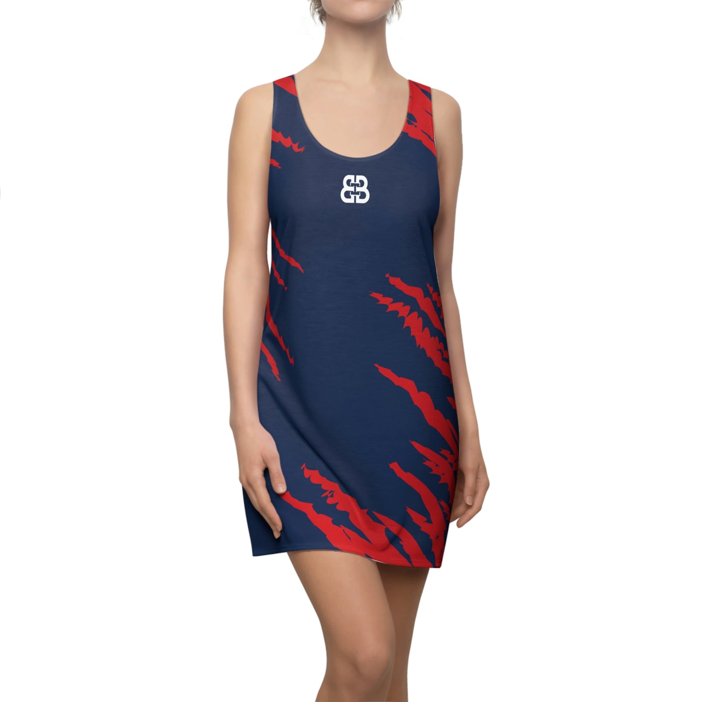 Battle Box Bolt Tunic Racerback Top-CB