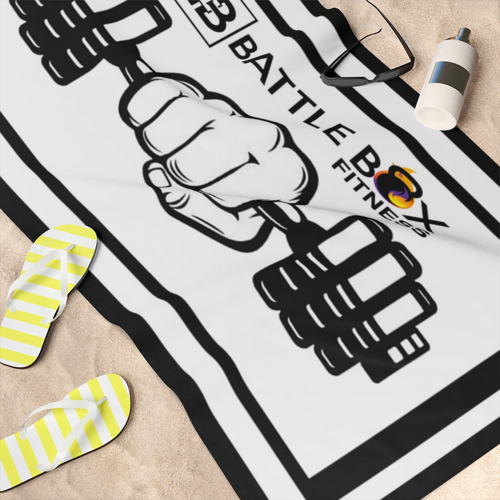 Battle Box Gym Towel - Dumbell