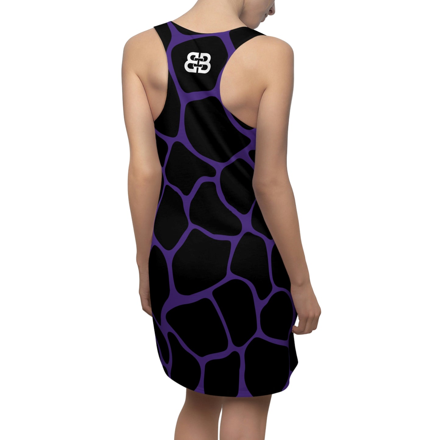 Battle Box Black Purple Cobble Tunic Racerback Top-CB