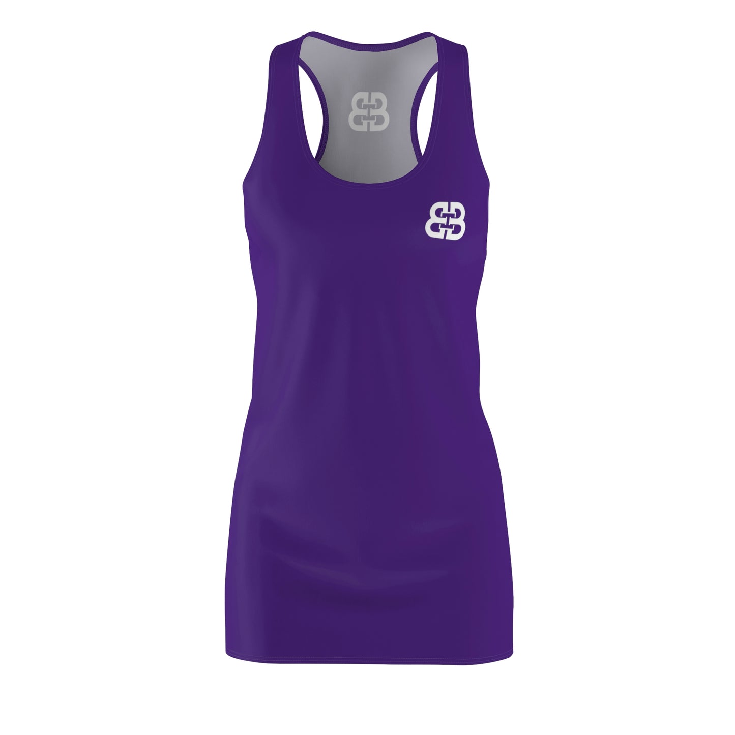 Battle Box Purple Tunic Racerback Top-RT