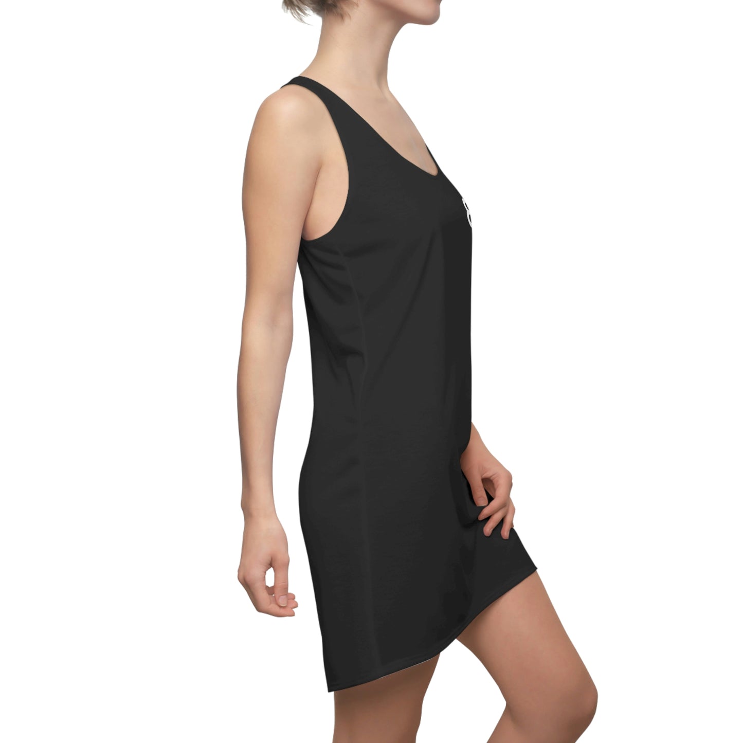 Battle Box Black Tunic Racerback Top