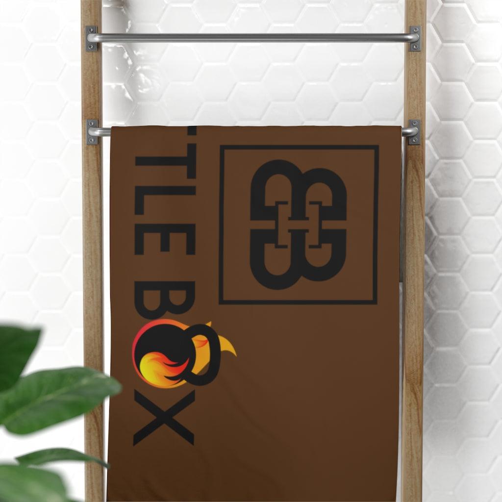 Brown Battle Box Gym Towel