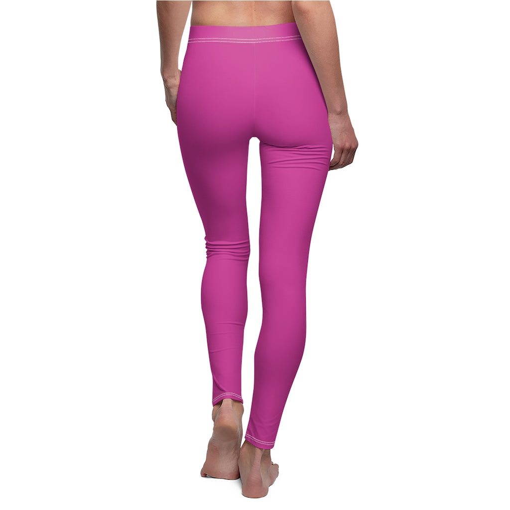 Battle Box Women's Pink Casual Leggings