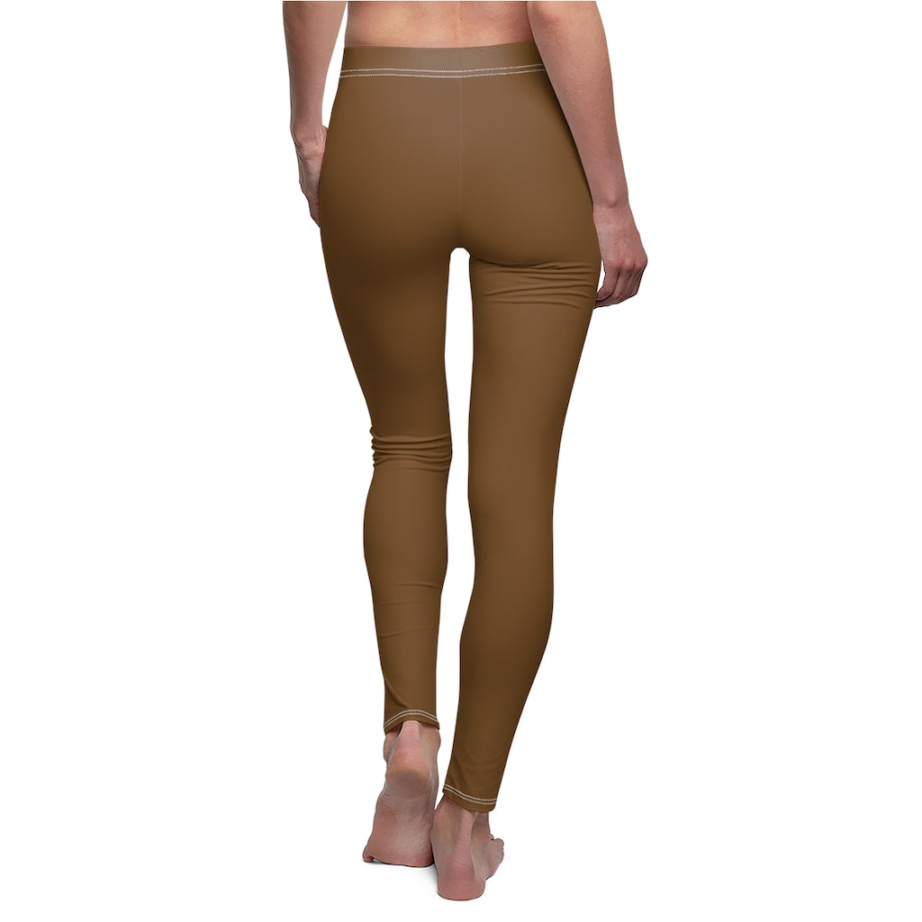 Battle Box Women's Brown Casual Leggings
