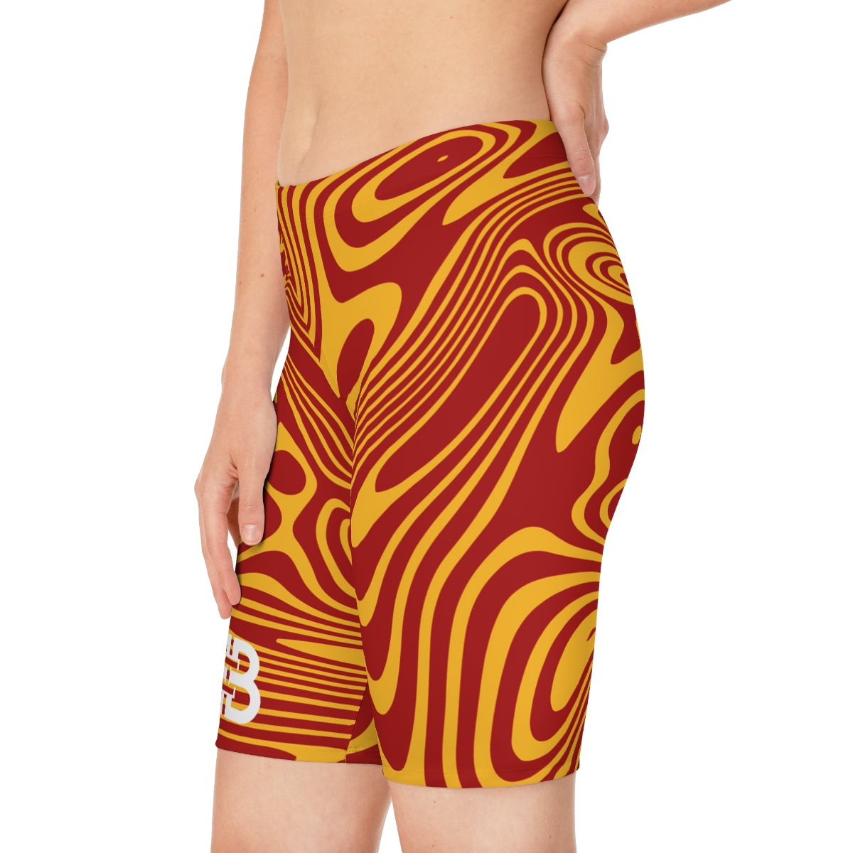 Battle Box Women's Swirl Bike Shorts