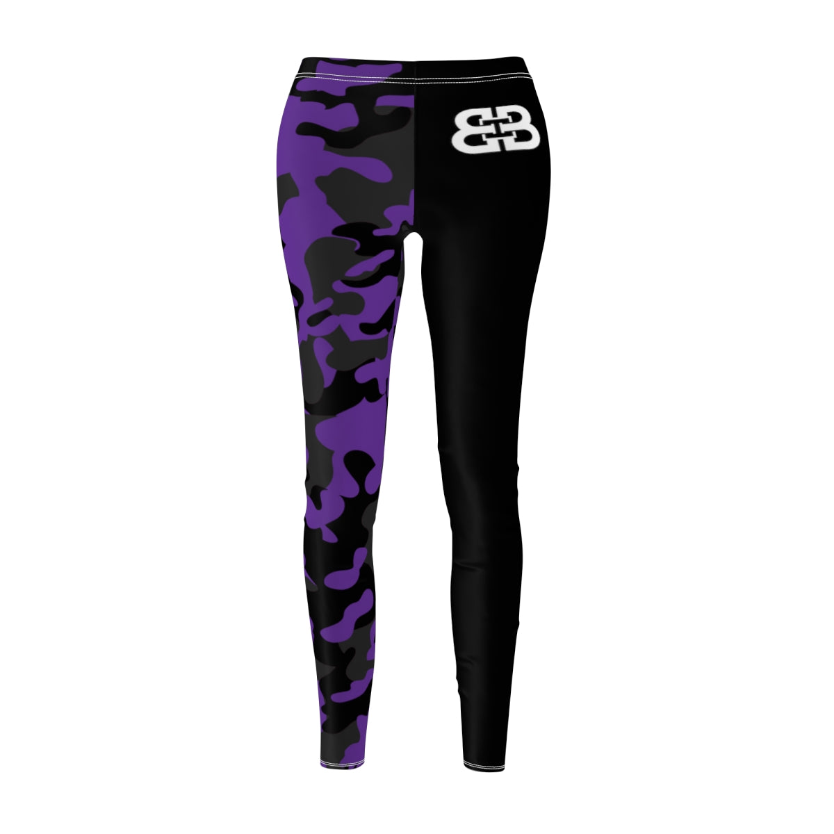 Battle Box Women's Purple Casual Leggings -1A