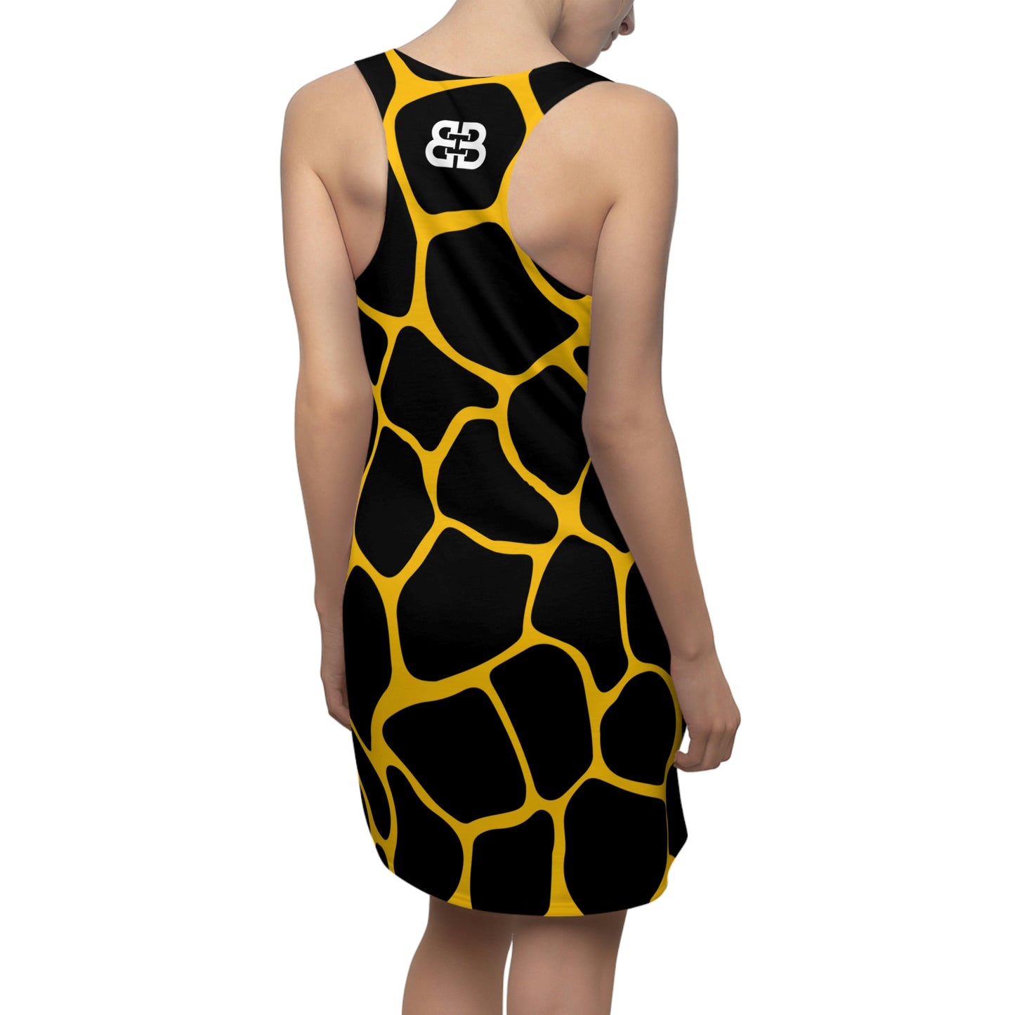 Battle Box Black Yellow Cobble Tunic Racerback Top-CB