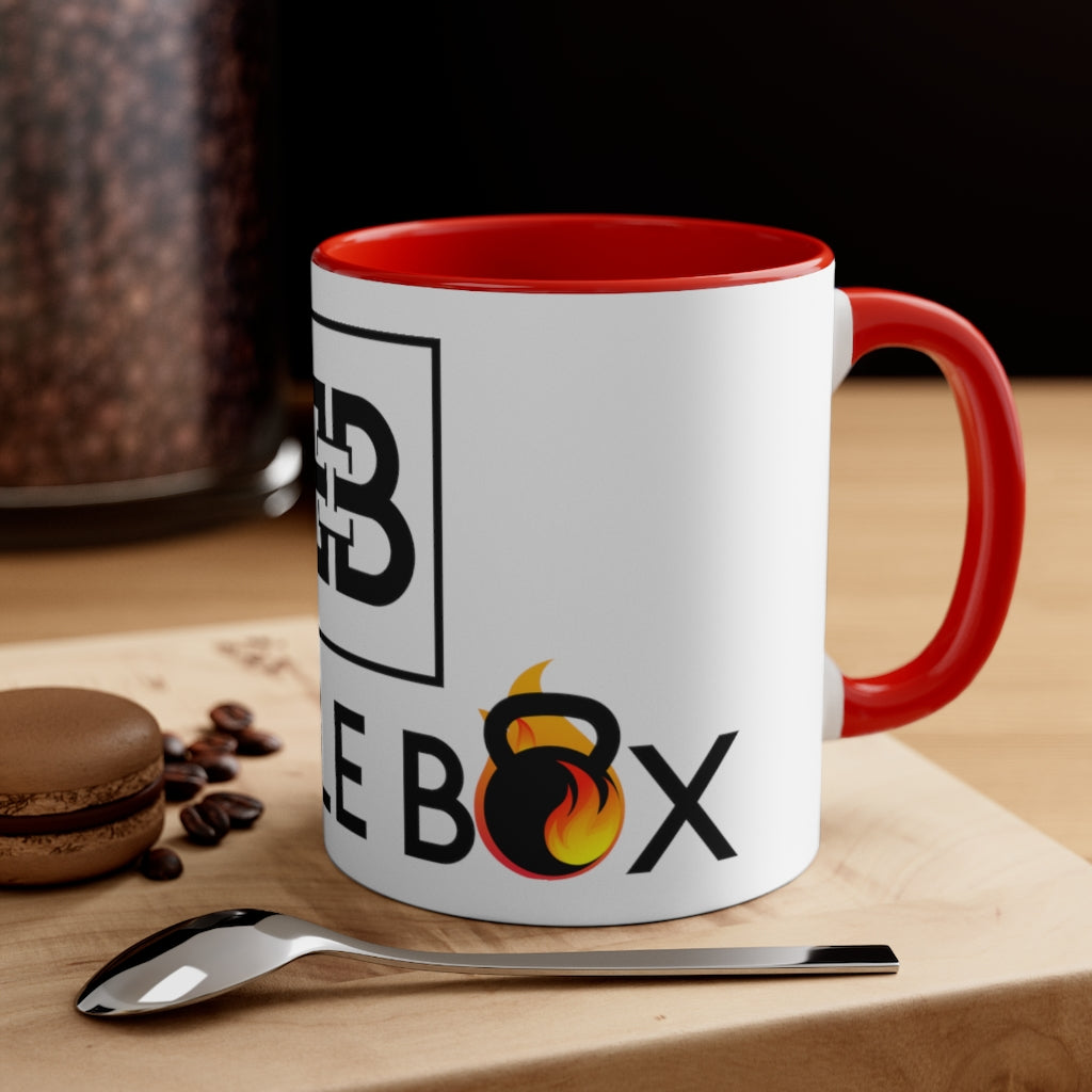 Battle Box Accent Coffee Mug, 11oz