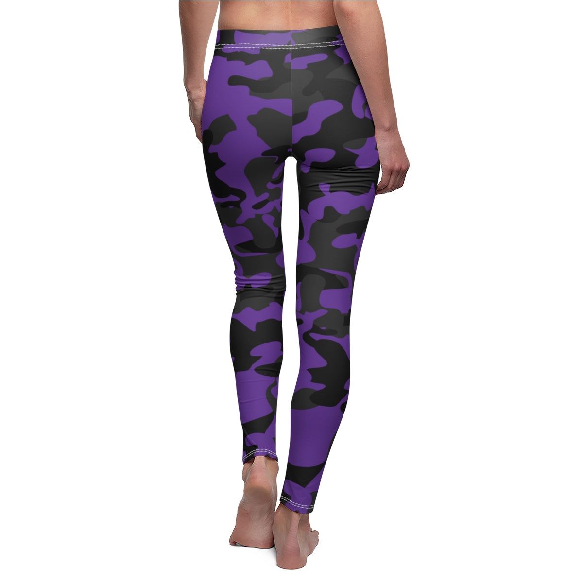 Battle Box Women's Purple Casual Leggings -1A
