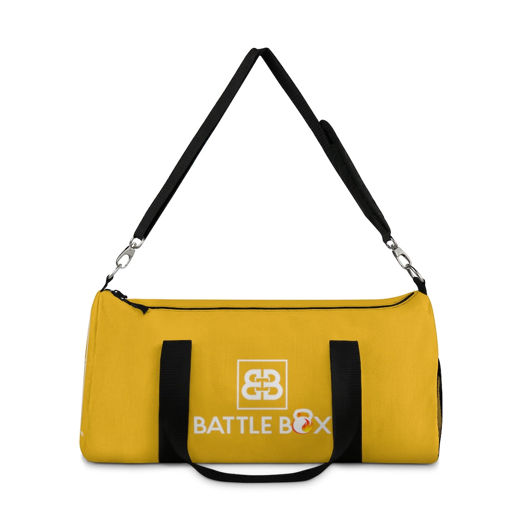 Battle Box Yellow Gym Duffel Bag -1A