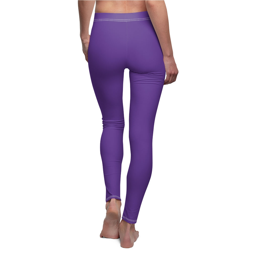 Battle Box Women's Purple Casual Leggings