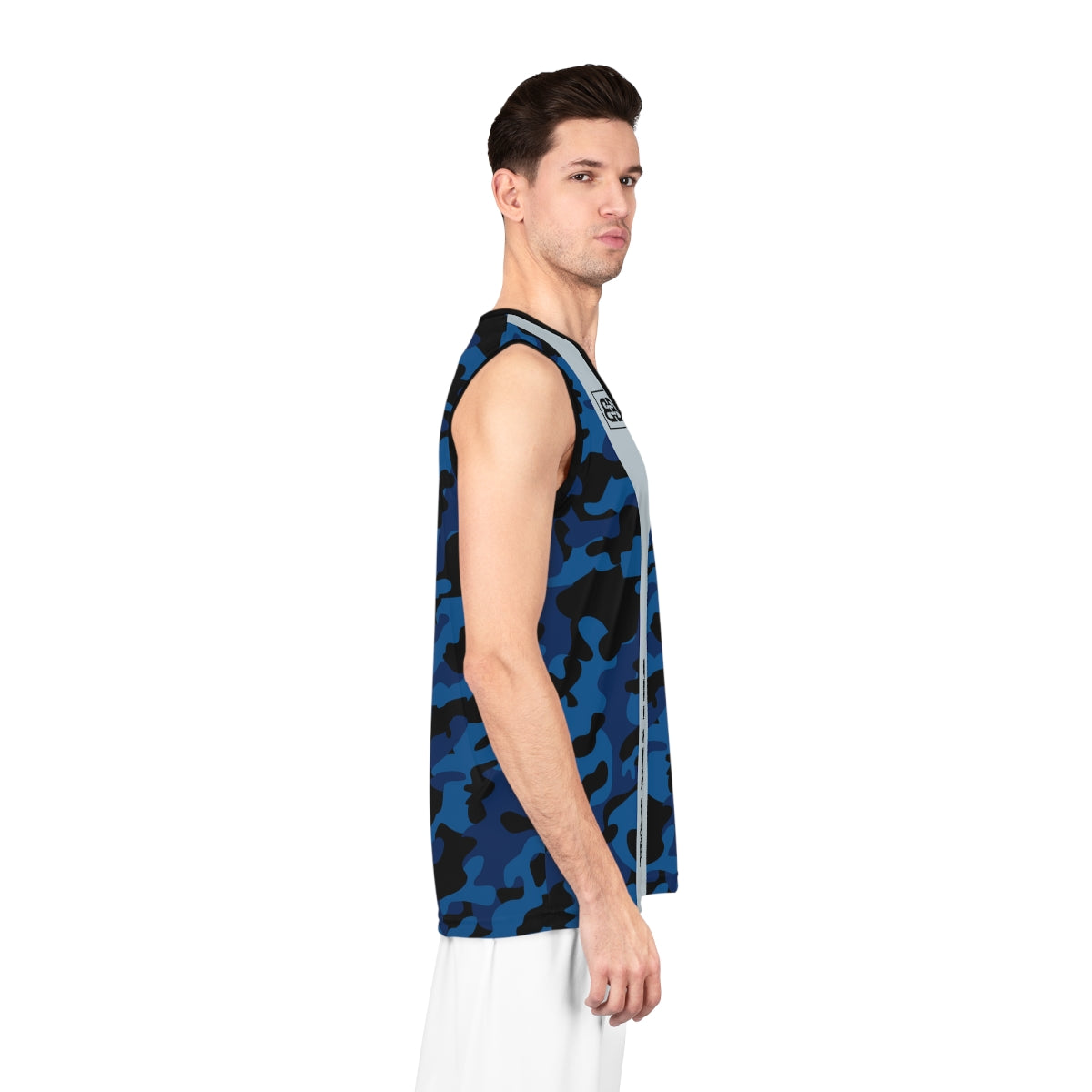 Battle Box Black Teal Basketball Jersey