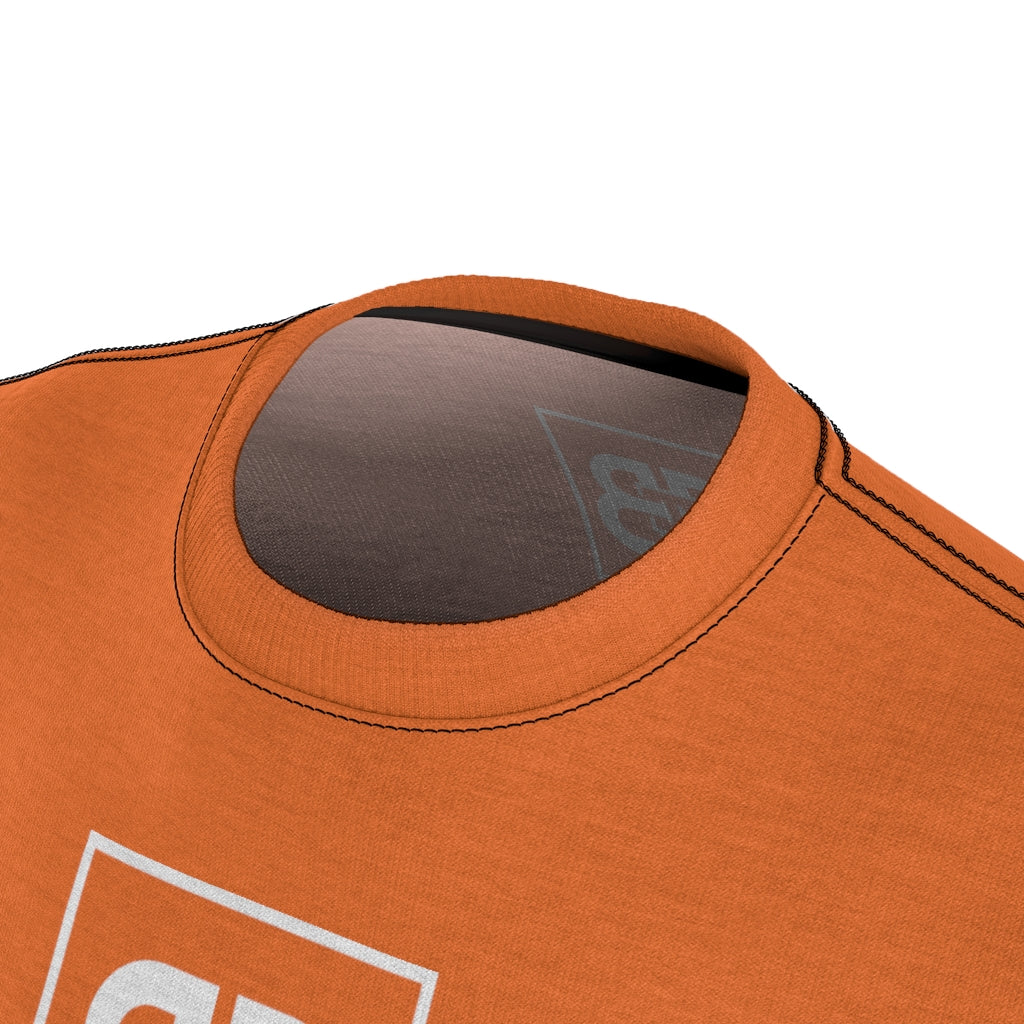 Battle Box Unisex Triple Print Orange T-Shirt