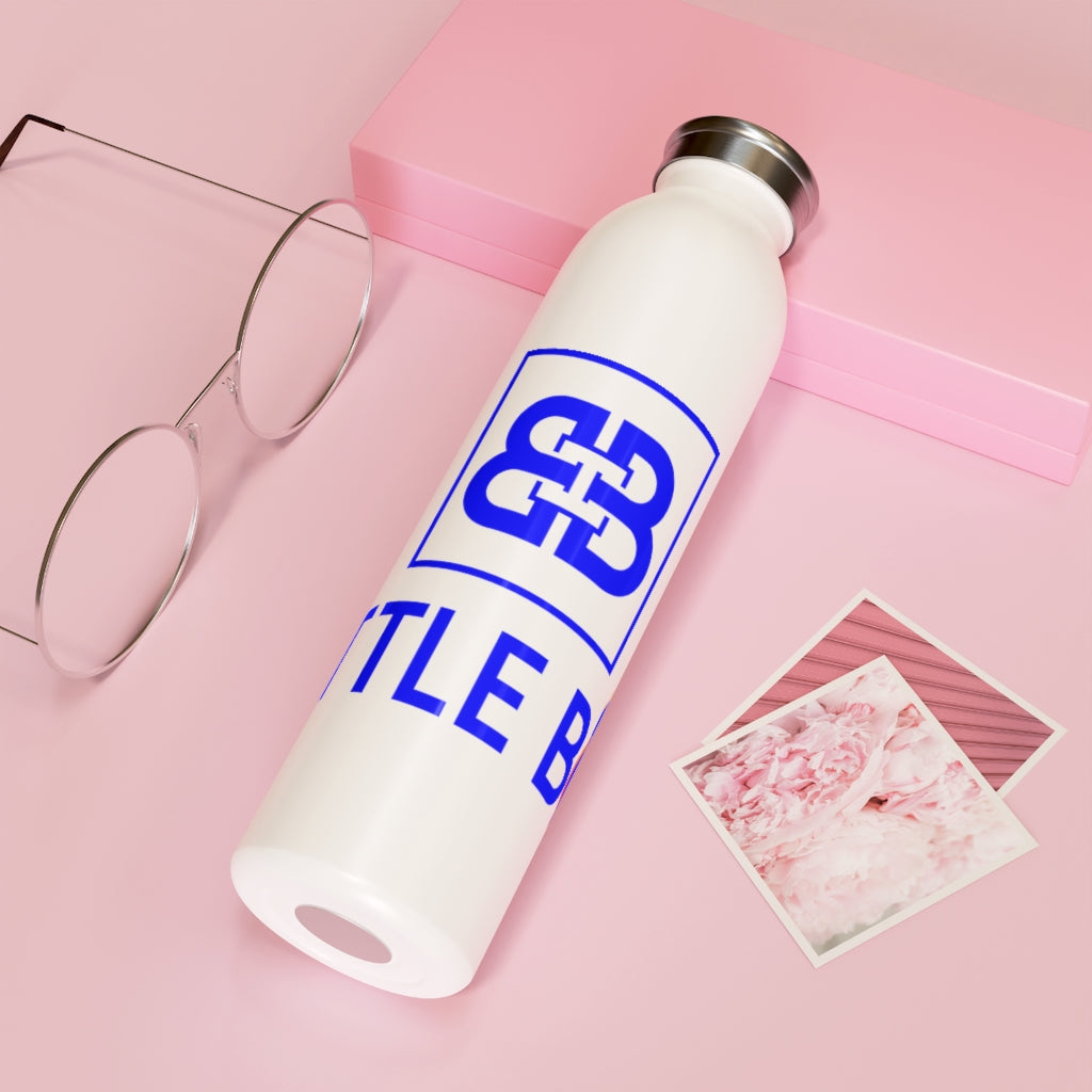 Battle Box Slim 20 Blue Logo Water Bottle