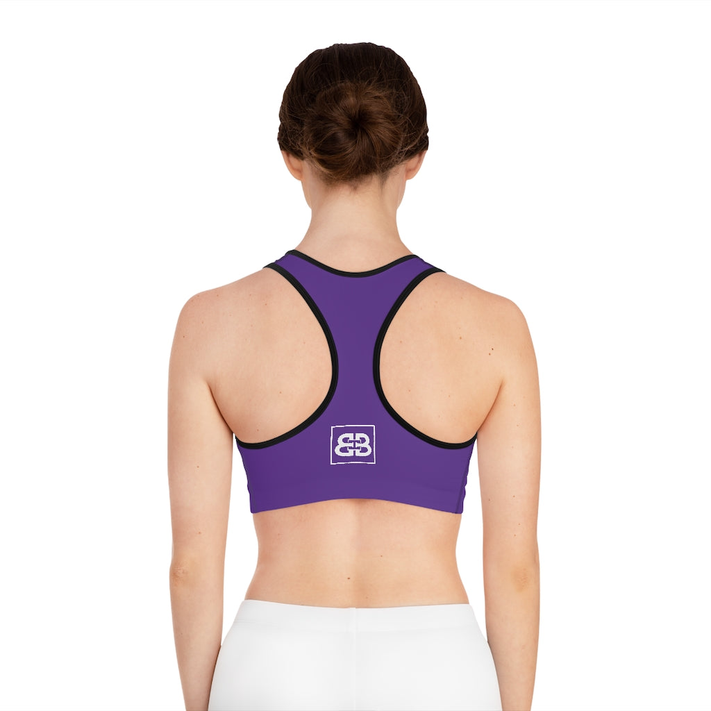 Battle Box Purple Sports Bra