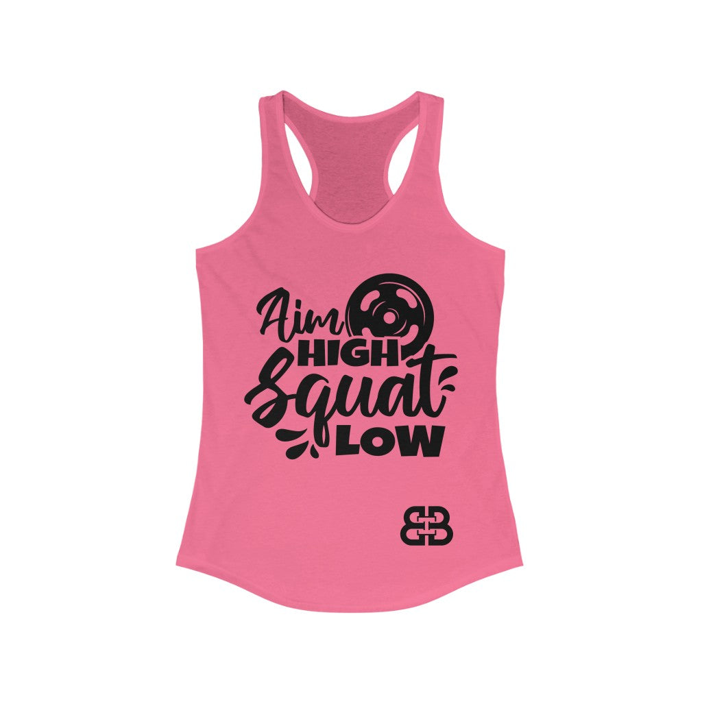 Women's Aim High Battle Box Racerback Tank -2A