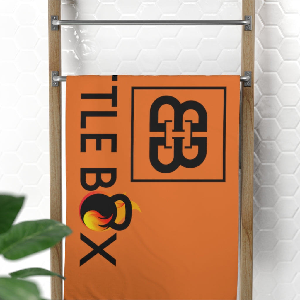 Orange Battle Box Gym Towel