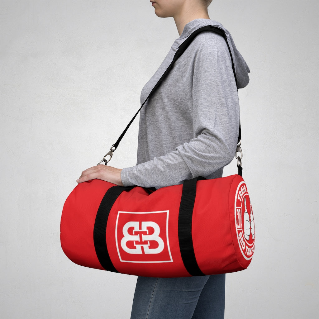 Battle Box Red Gym Duffel Bag -1A