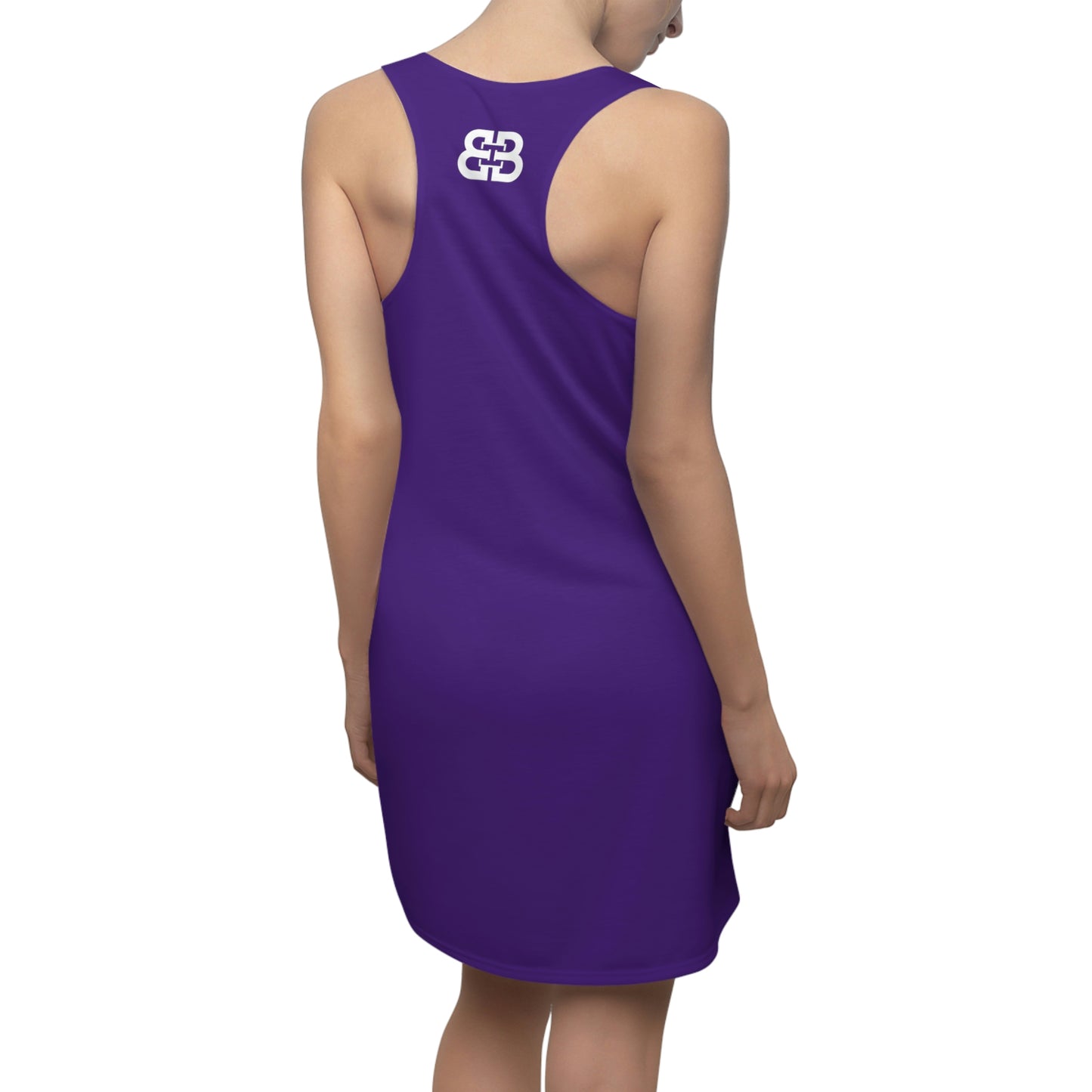 Battle Box Purple Tunic Racerback Top-RT