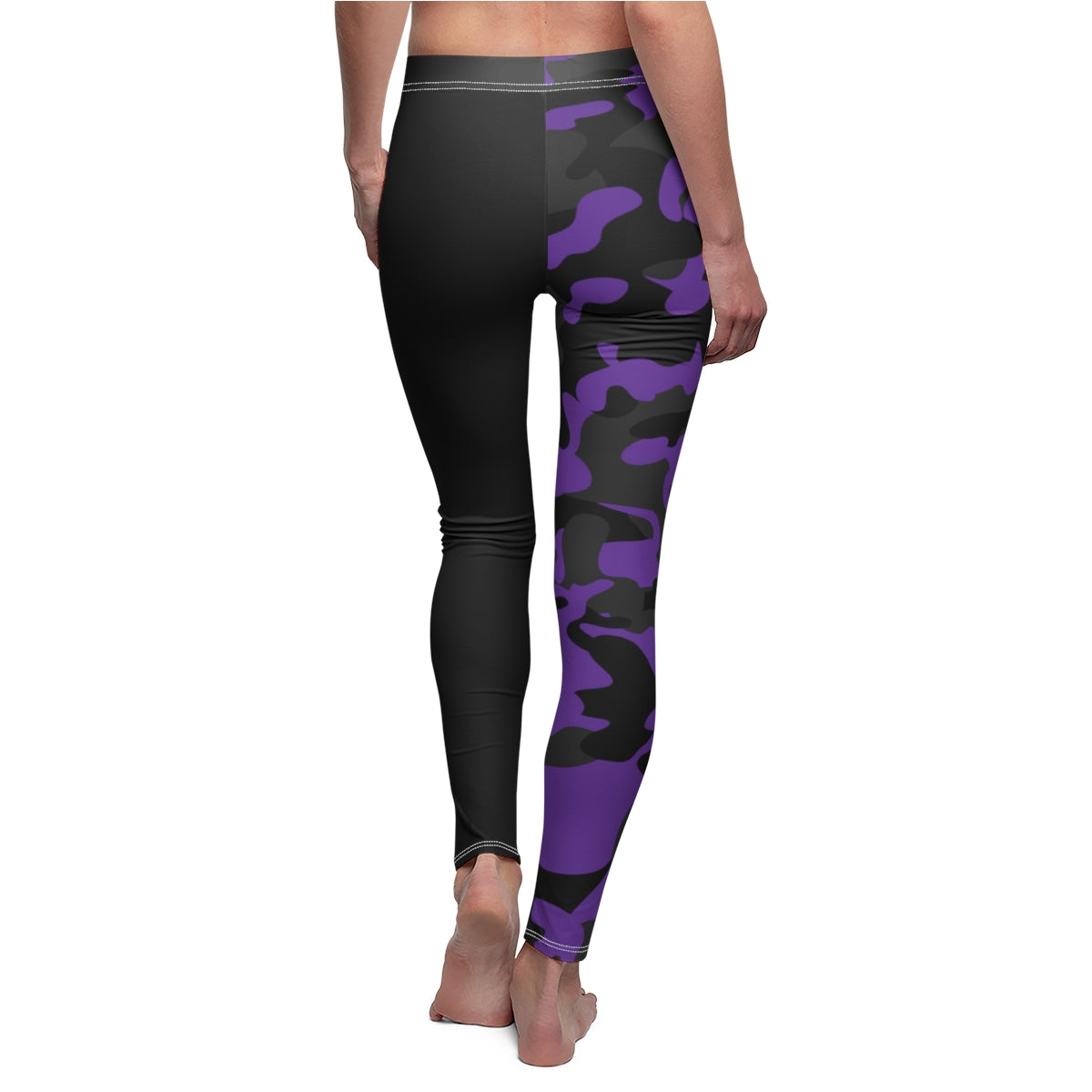 Battle Box Women's Purple Casual Leggings -1A