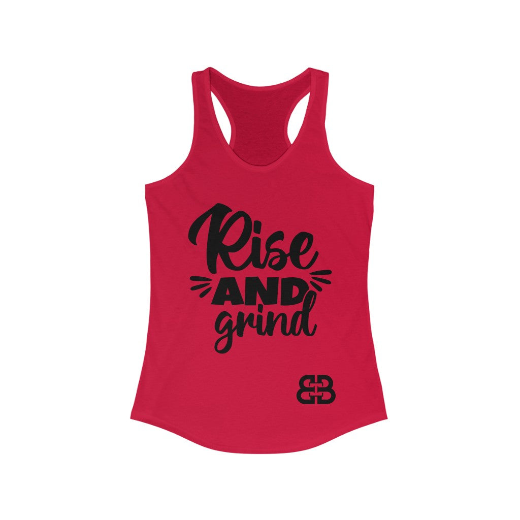 Women's Rise And Grind Body Battle Box Racerback Tank -2A
