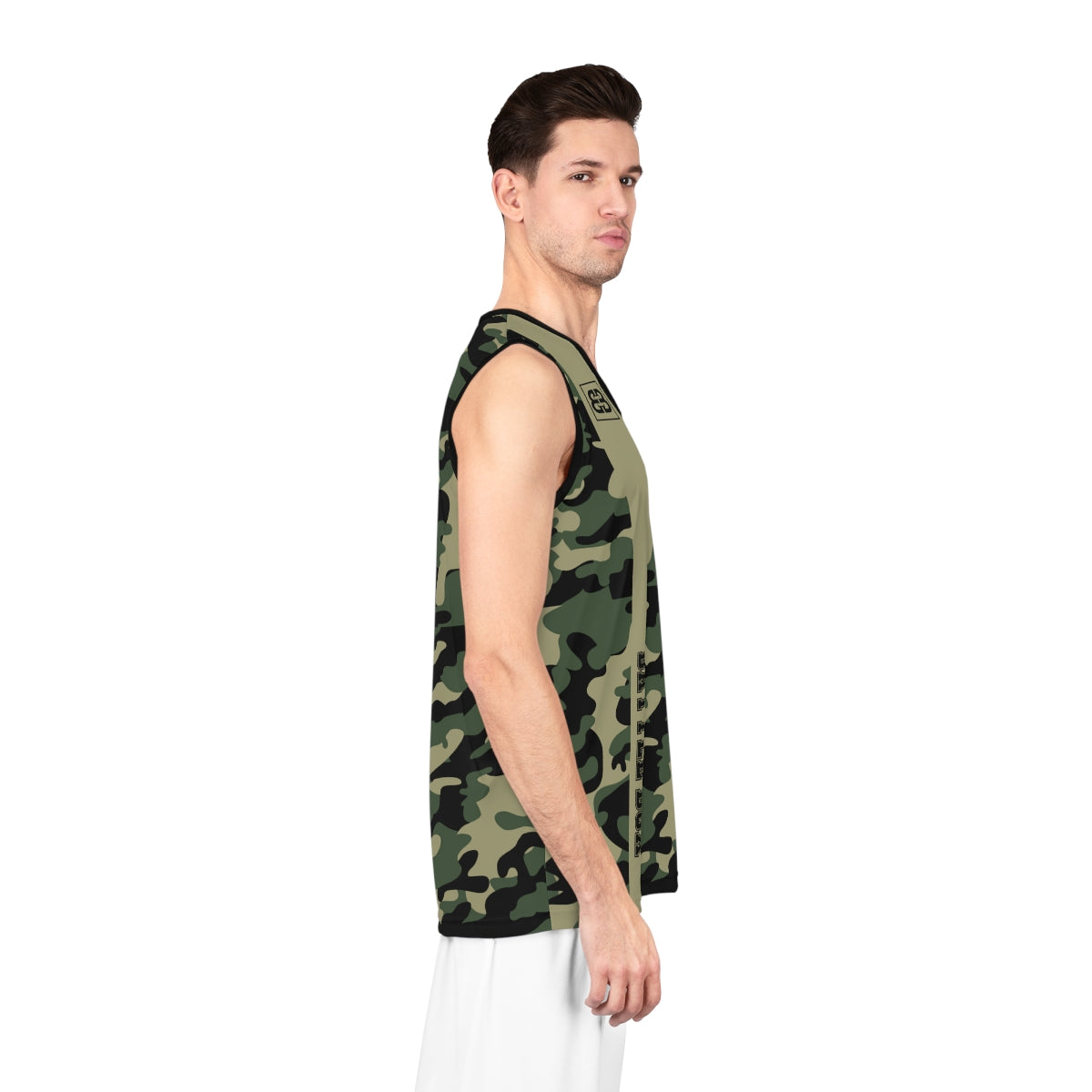 Battle Box Black Green Basketball Jersey